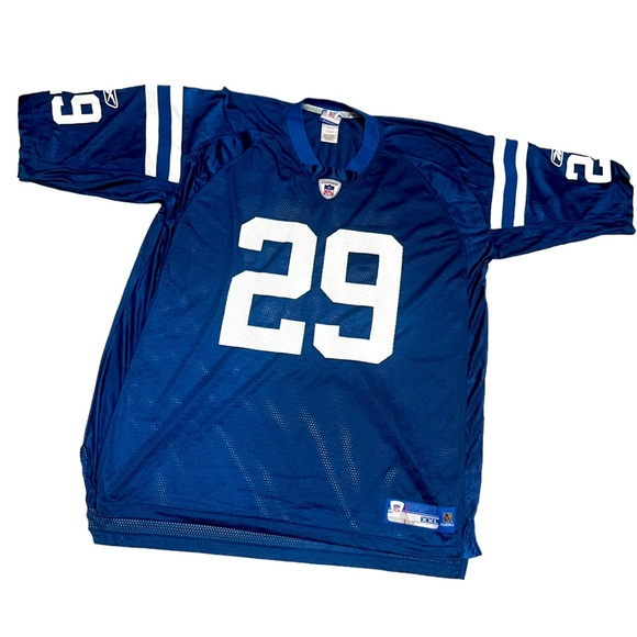 💚 NFL Joseph Addai #29 Indianapolis Colts Jersey - Picture 4 of 13
